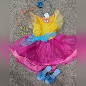 4-6 Fancy Nancy costume Halloween dress up with accessories disney